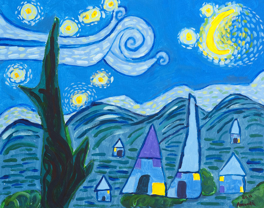Starry Night by Amanda Winnington-Ingram